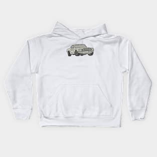 muscle car Kids Hoodie